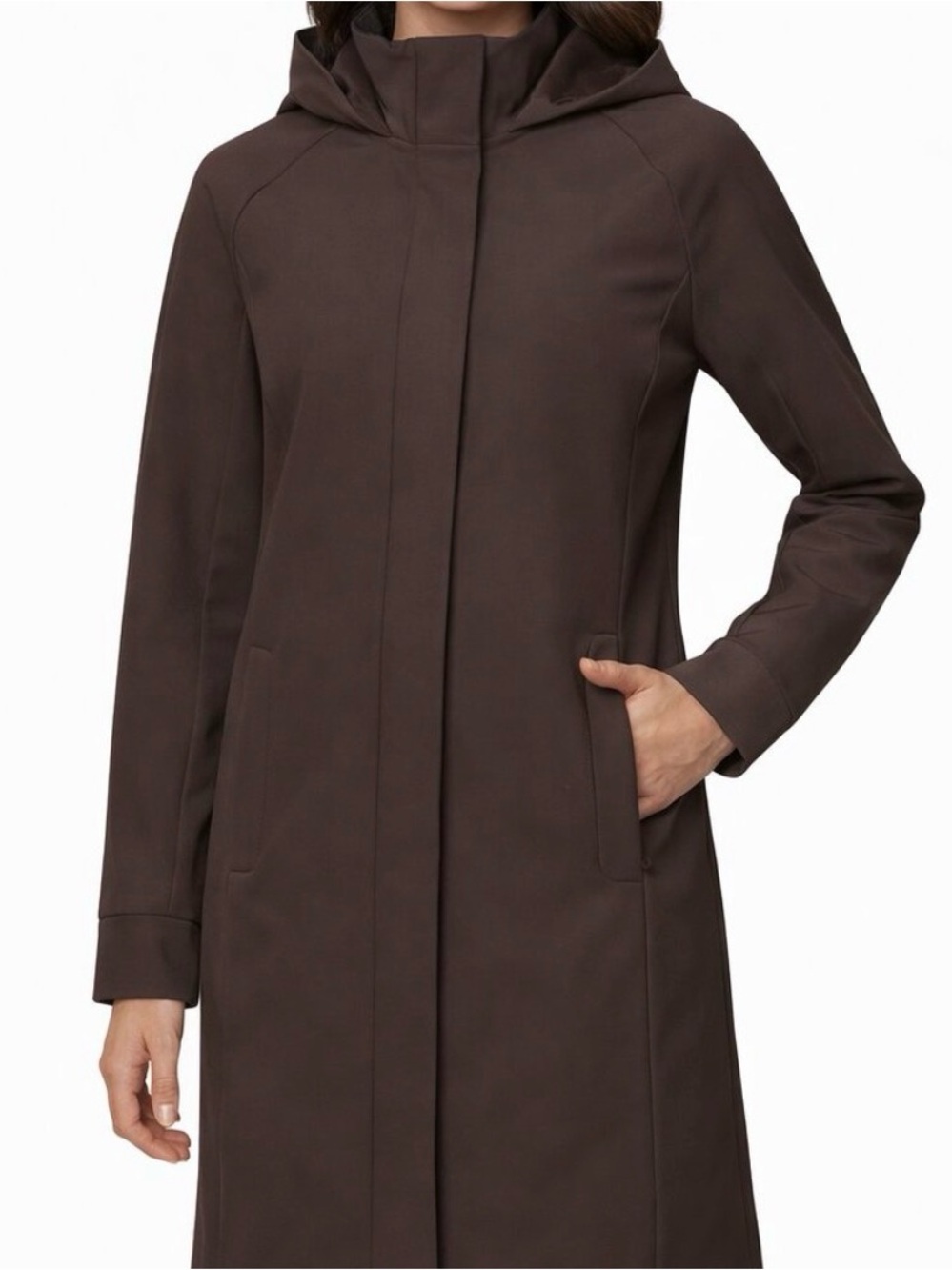 Mondetta Women’s Long Softshell Jacket Brown L